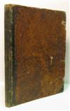 ITALY PECK, LUTHER. Book of remarks made in and about Naples in the year 1812. Autograph manuscript signed. 1812